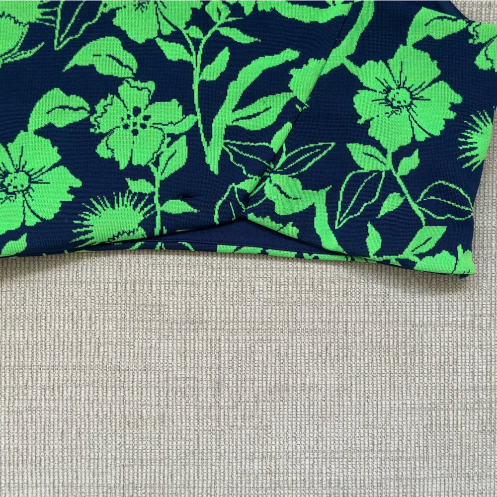 ZARA Floral One-Shoulder Crop - Picture 5 of 5